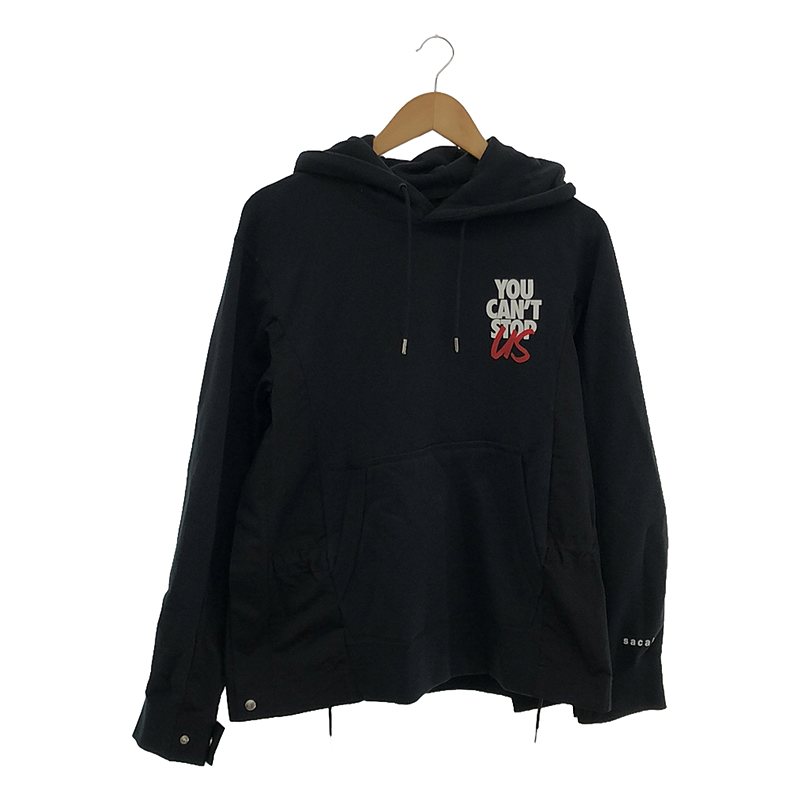 × NIKE / ナイキ Customized Hoodie / 異素材 ドッキング スウェットフーディ