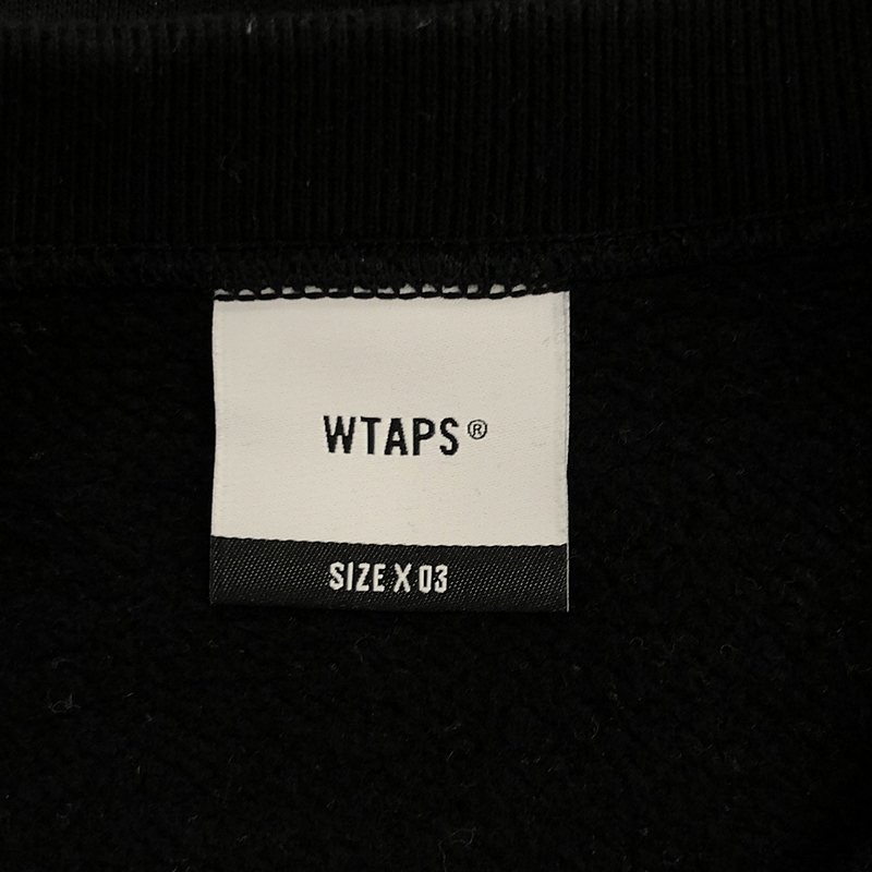 WTAPS / ダブルタップス SNEAK LOCKS SWEATER COTTON ロゴプリント クルーネックスウェット