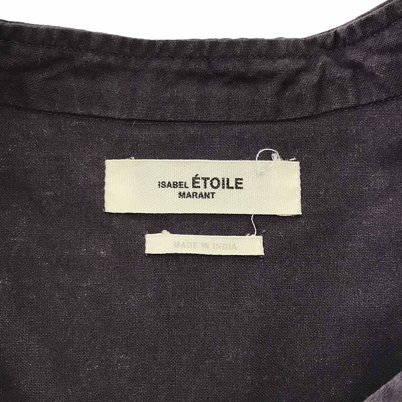 ISABEL MARANT ETOILE / イザベルマランエトワール コットン ピンタック レイヤードブラウス