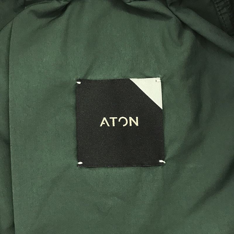 ATON / エイトン ポリエステル ナイロン ワイド イージー ショートパンツ