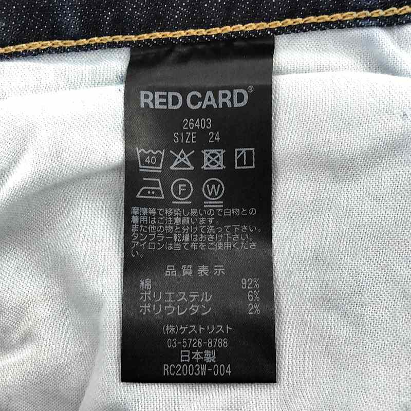 RED CARD / レッドカード Anniversary Slim Tapered デニムパンツ2