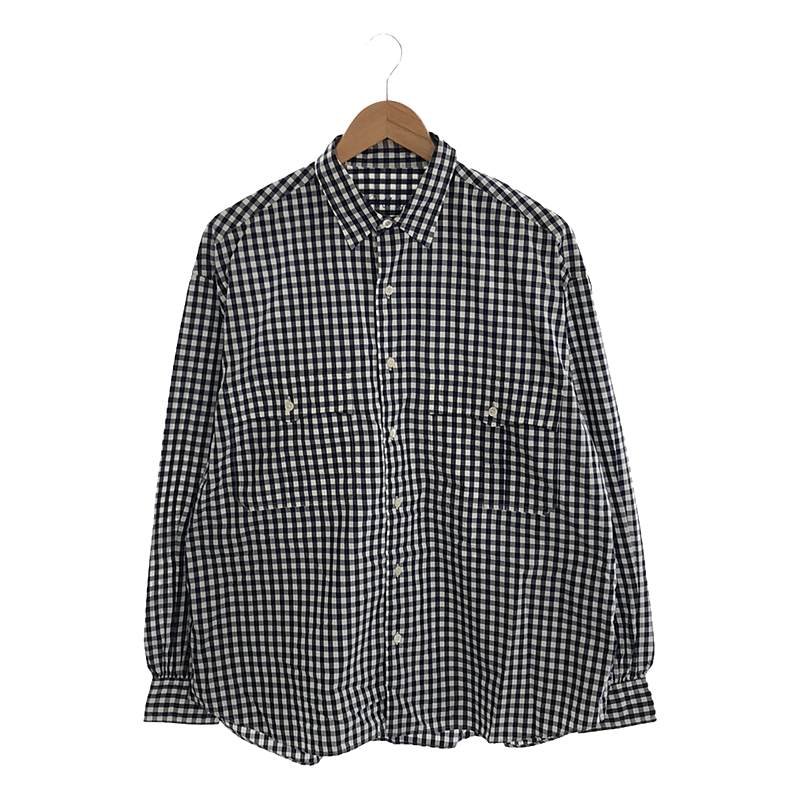 ROLL UP GINGHAM CHECK SHIRT / ロールアップ ギンガムチェック シャツ