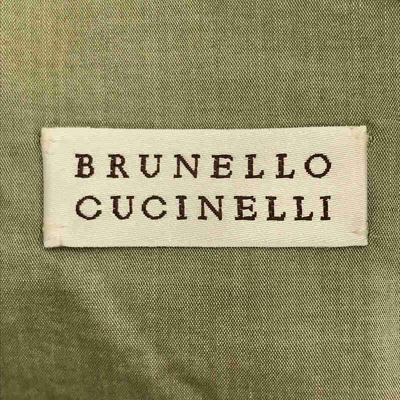 BRUNELLO CUCINELLI / ブルネロクチネリ レザー切替 トートバッグ