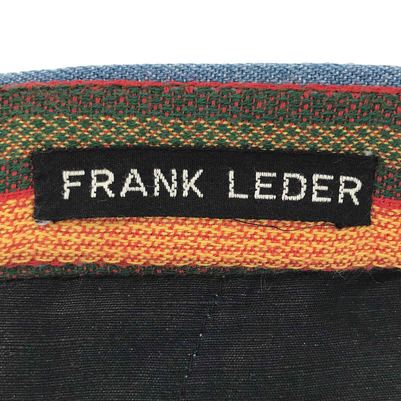 FRANK LEDER / フランクリーダー ウォッシュドデニム ドローストリング パンツ