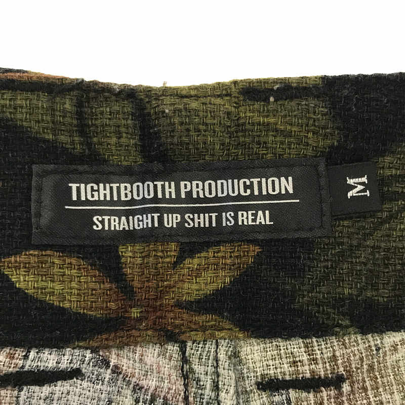 TIGHTBOOTH PRODUCTION / タイトブースプロダクション ボタニカル柄 アロハショーツ