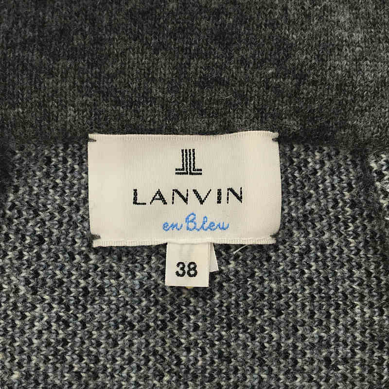 LANVIN / ランバン ウール チェック スカート