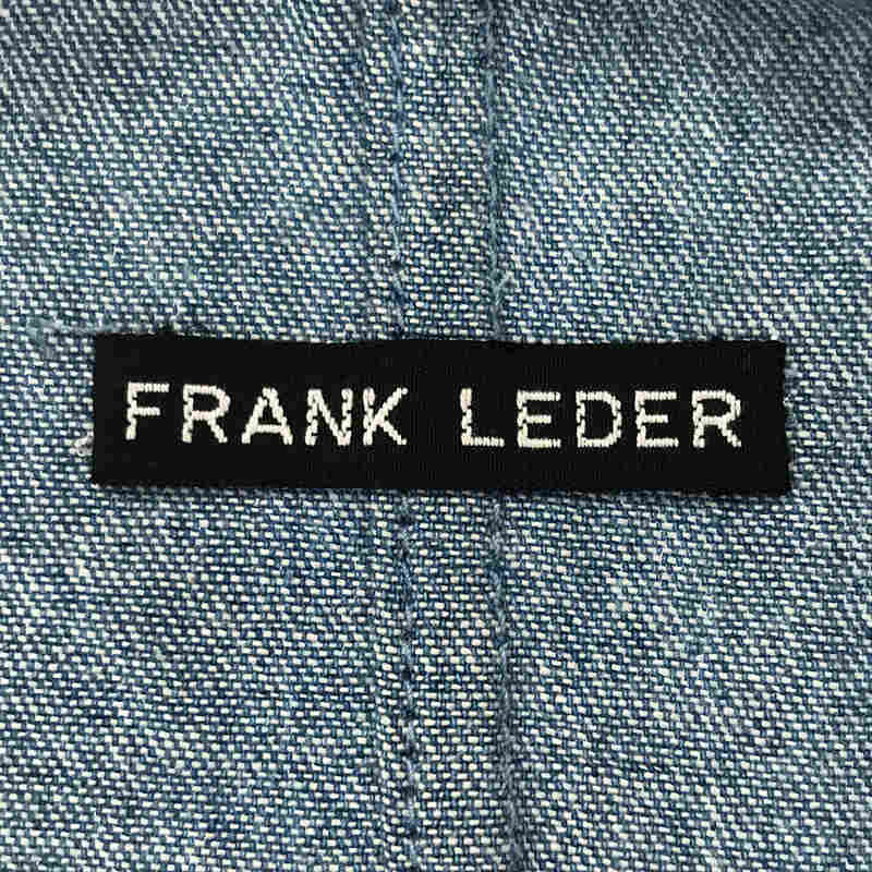 FRANK LEDER / フランクリーダー ウォッシュドデニム シャツジャケット