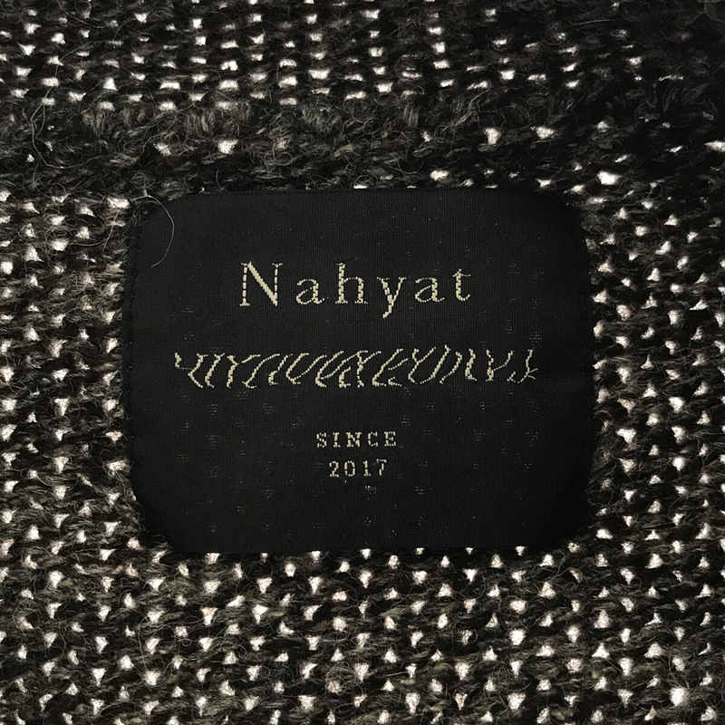 Nahyat / ナヤット n-015 / ウールシルク ニット プルオーバー