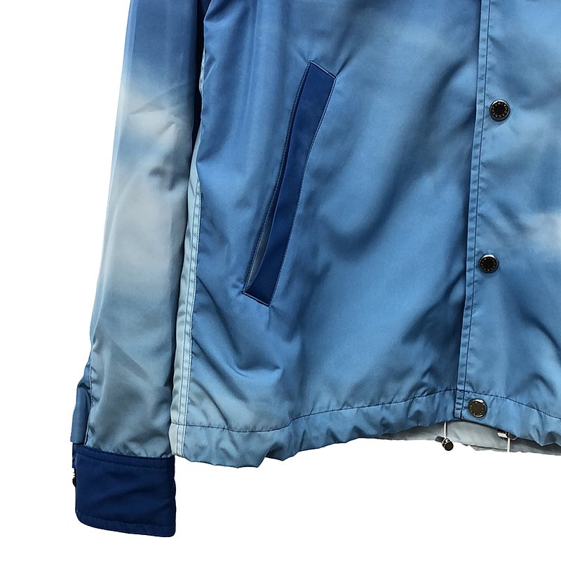 FUMITO GANRYU / フミトガンリュウ WATTEAU PLEATS COACH JACKET LANDSCAPE ヴァトープリーツ コーチジャケット