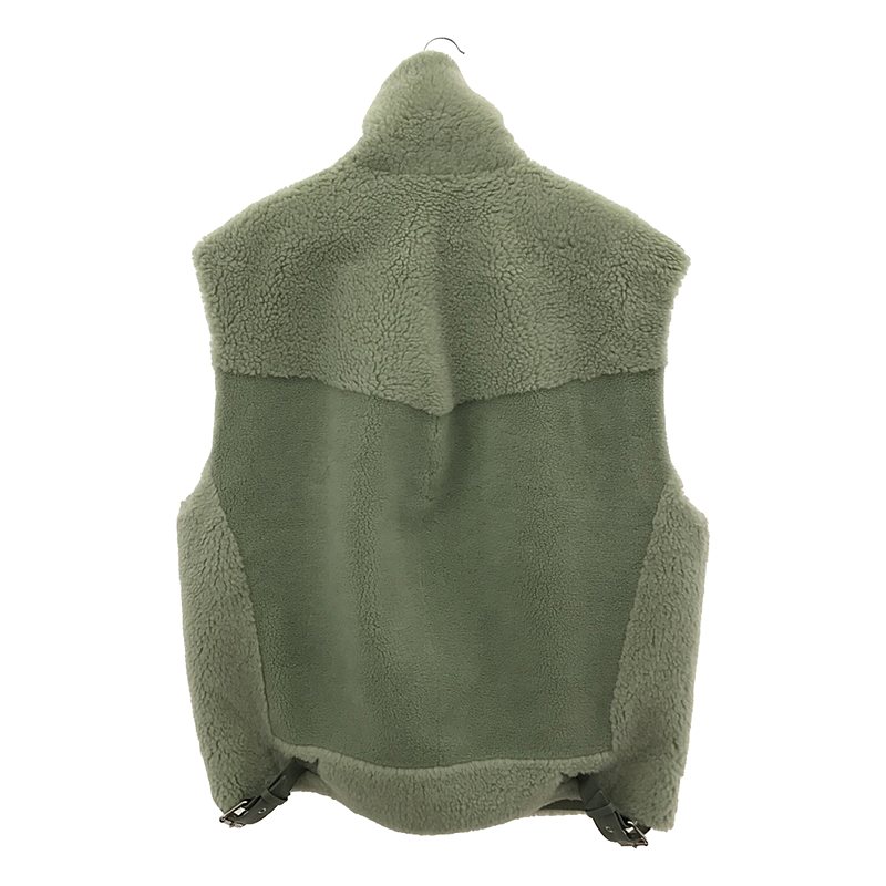 venit / ヴェニット WOOL POLYESTER BOA RIDERSVEST ライダースジャケット