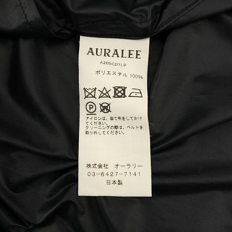 AURALEE / オーラリー SUPEER LIGHT POLYESTER SOUTIEN COLLAR COAT  ステンカラーコート