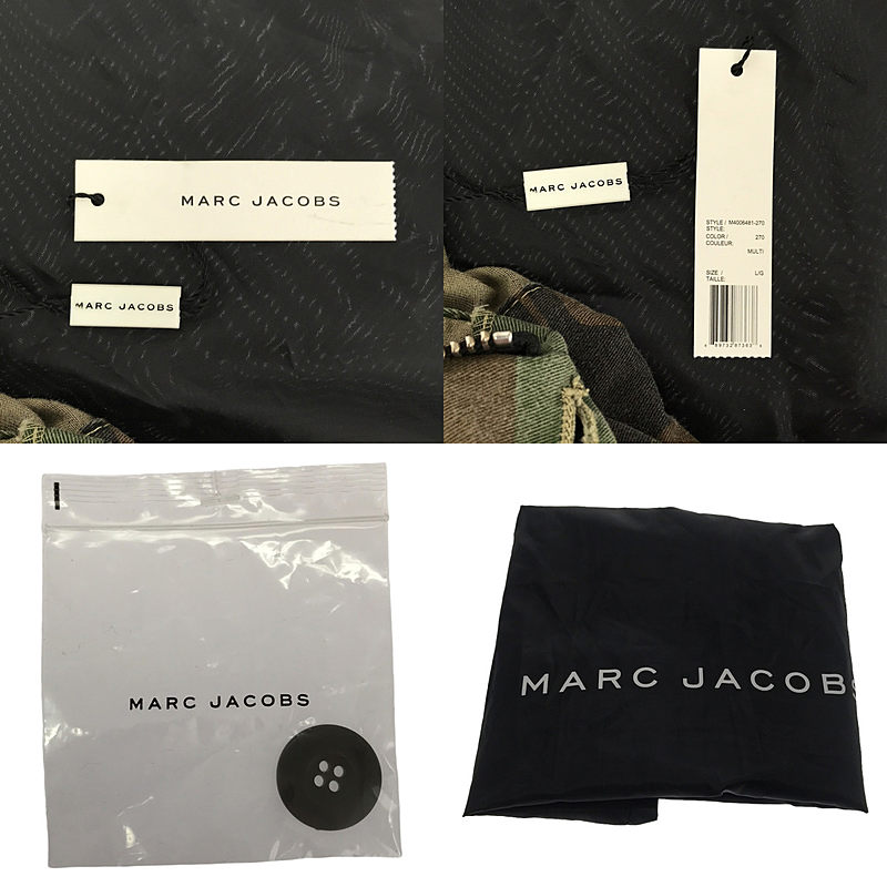 MARC JACOBS / マークジェイコブス マルチパッチ オーバー ミリタリーコート フーディ