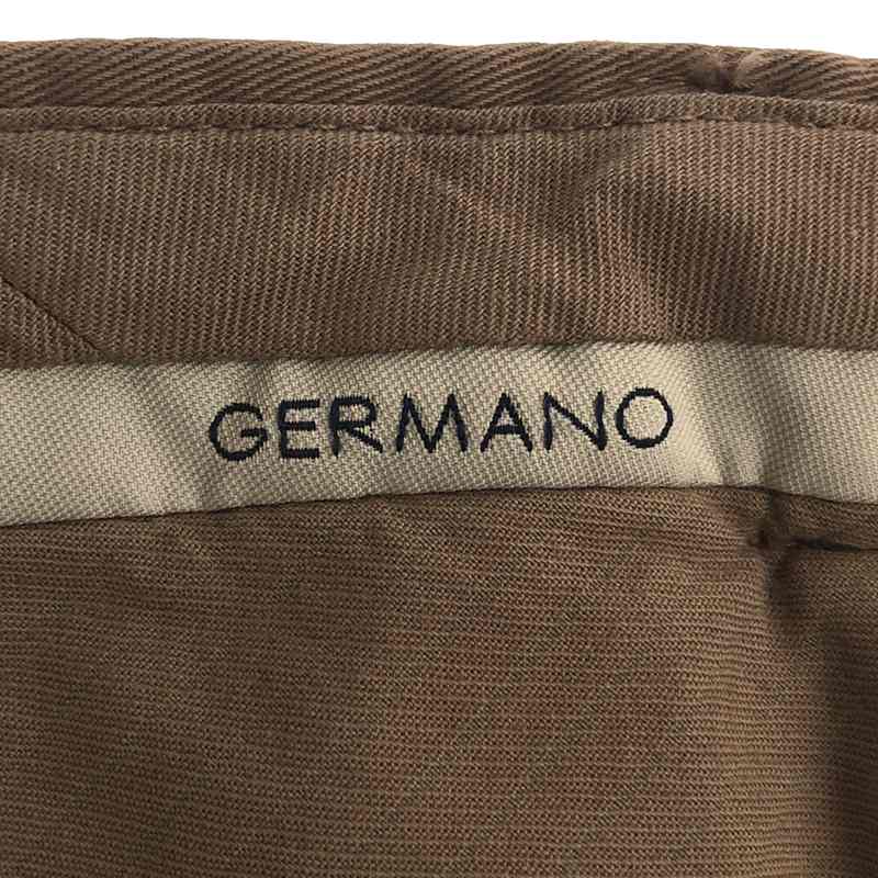 GERMANO / ジェルマーノ コットン チノパンツ