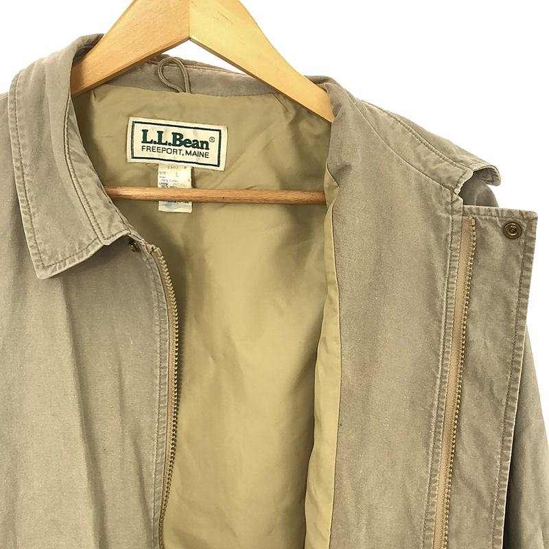 VINTAGE / ヴィンテージ古着 推定1980s〜 L.L.BEAN USA製 ジップ ワークジャケット / 総裏地