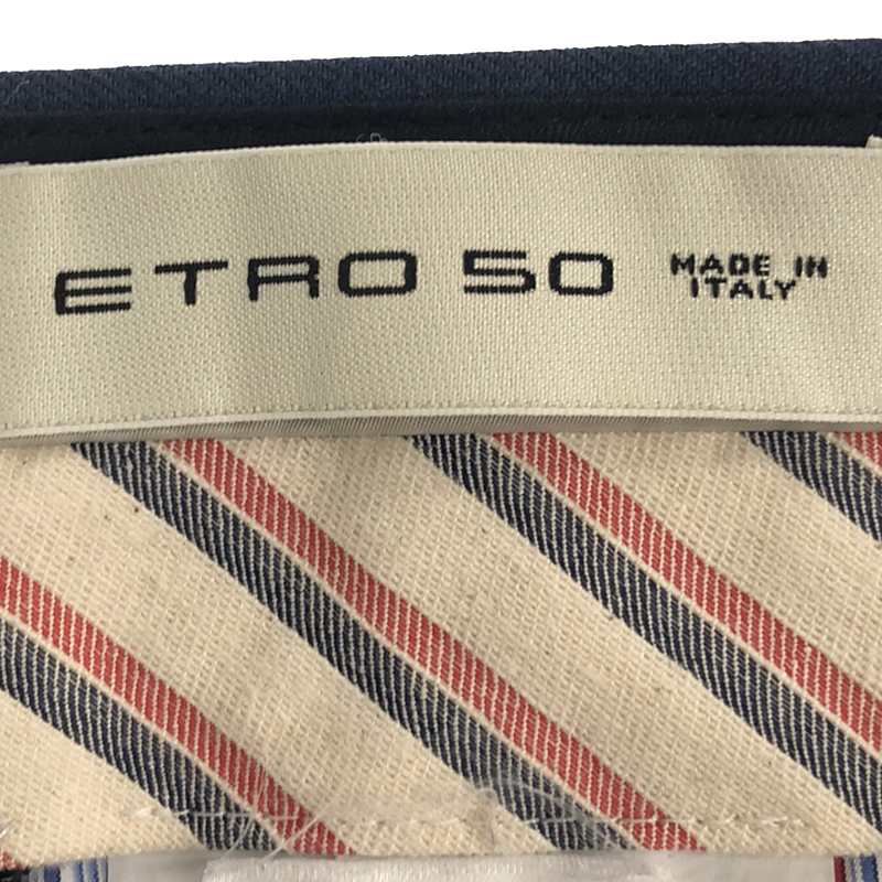 ETRO / エトロ ウール スラックスパンツ