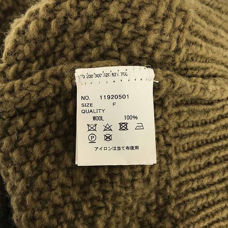 Cable Wool Knit