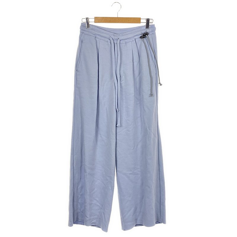 Lounge Pants ウール スウェット ワイドパンツ