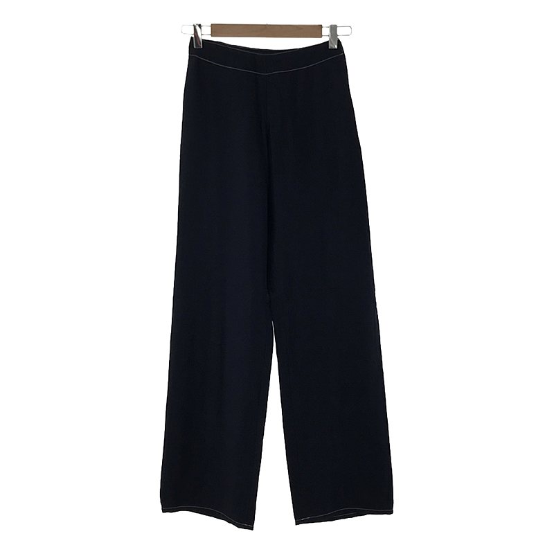 WOMENS WIDE PANTS レーヨン ナイロン ワイドパンツ