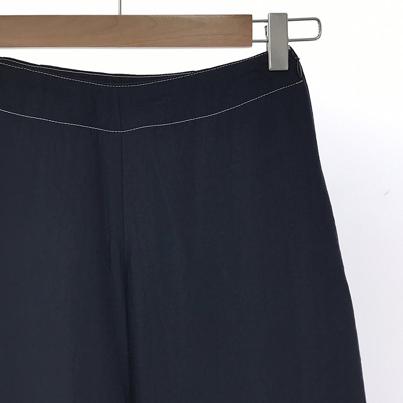 sulvam / サルバム WOMENS WIDE PANTS レーヨン ナイロン ワイドパンツ