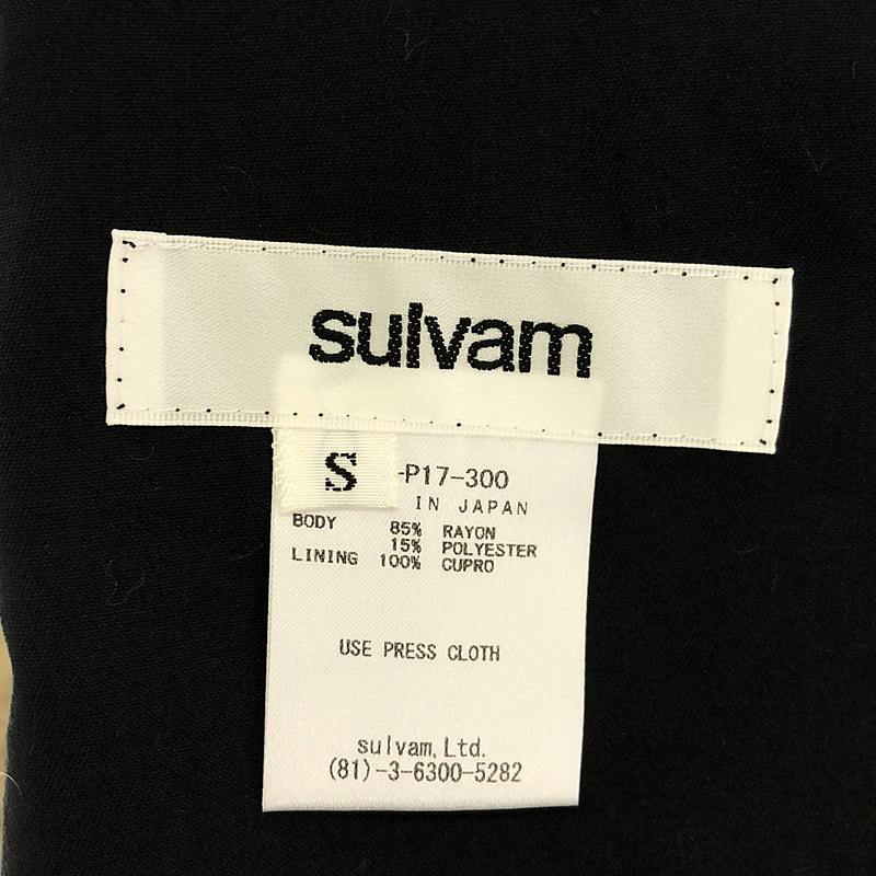 sulvam / サルバム WOMENS VELOUR PANTS ベロアパンツ