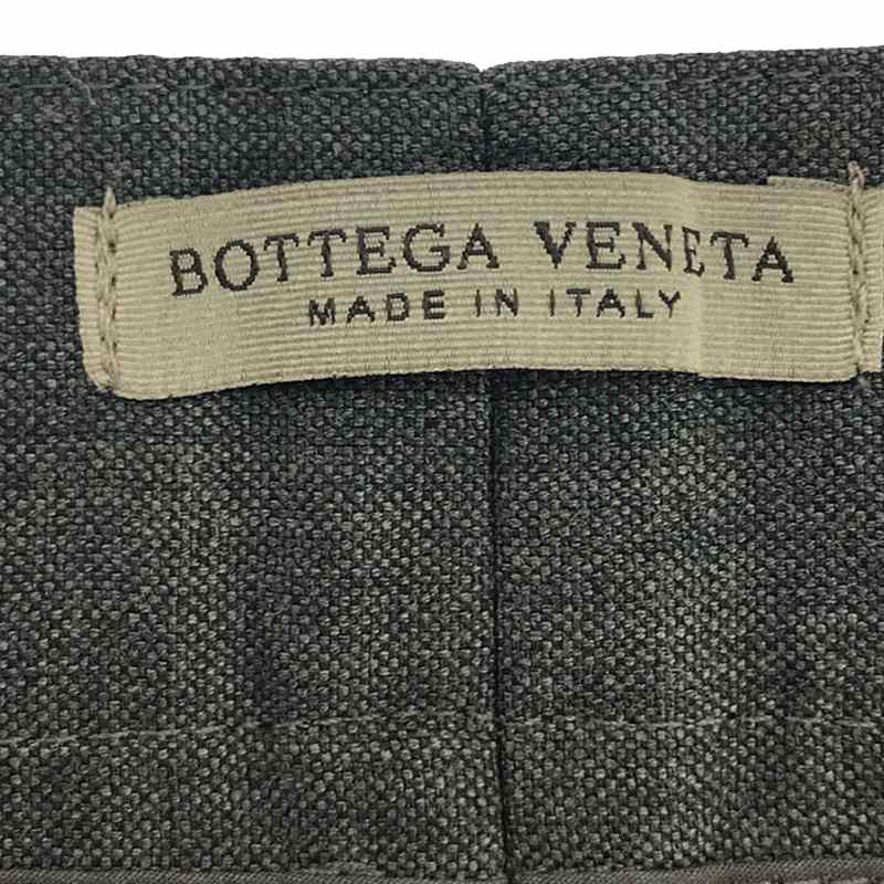 BOTTEGA VENETA / ボッテガヴェネタ ウール 2タック スラックスパンツ