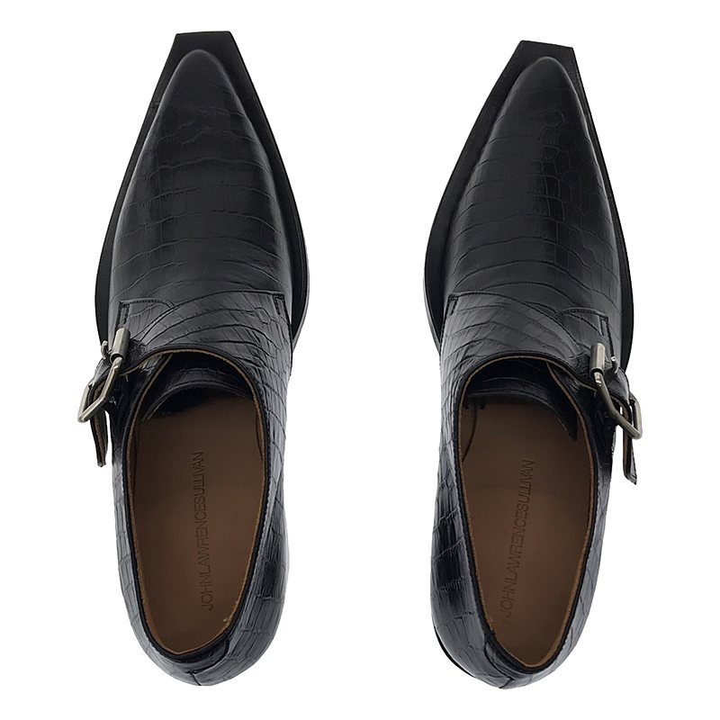 JOHN LAWRENCE SULLIVAN / ジョンローレンスサリバン POINTED TOE SHOES バックル ポインテッドトゥ ヒールシューズ