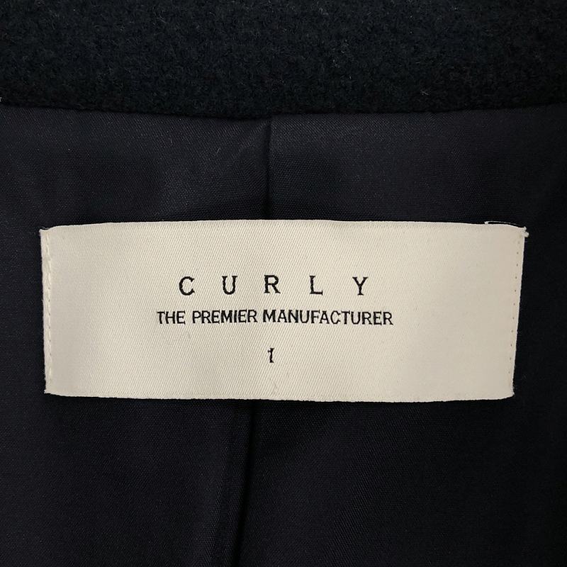 CURLY / カーリー ウール ナイロン ステンカラーコート