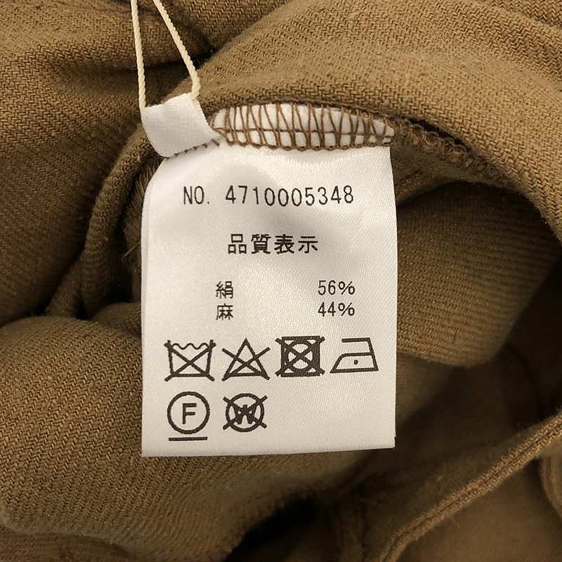 NOWOS / ノーウォス シルク混 オールインワンパンツ