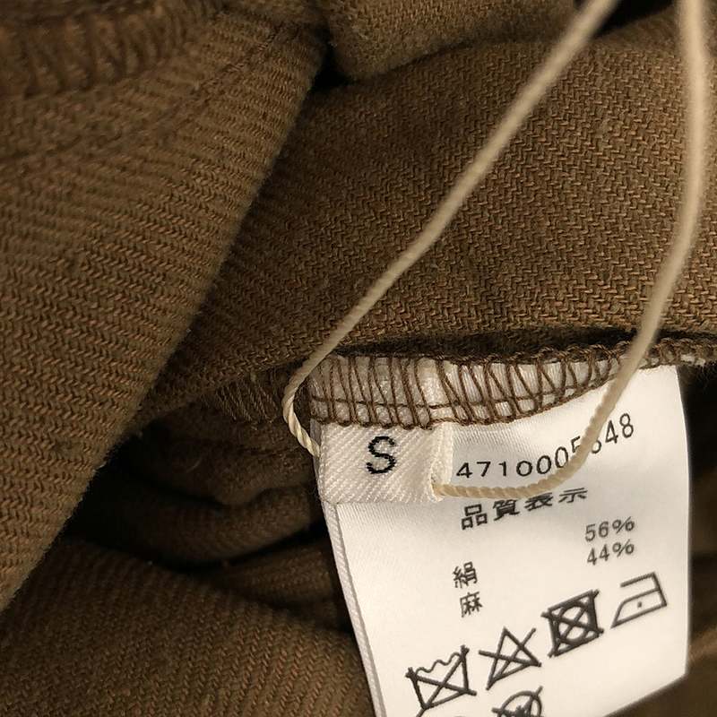 NOWOS / ノーウォス シルク混 オールインワンパンツ