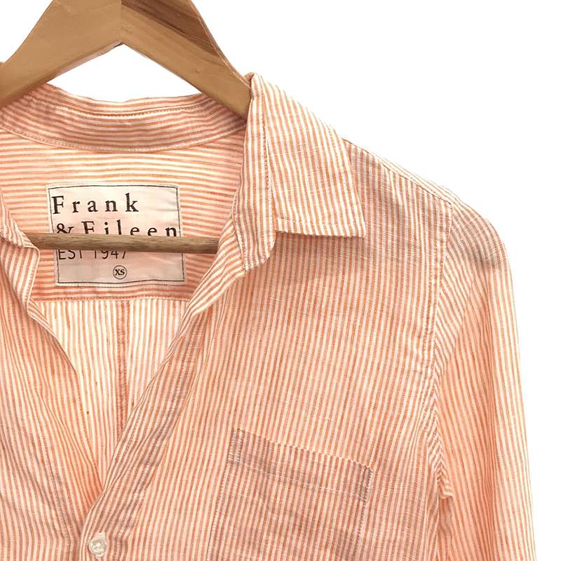 Frank&Eileen / フランクアンドアイリーン リネン ストライプシャツ