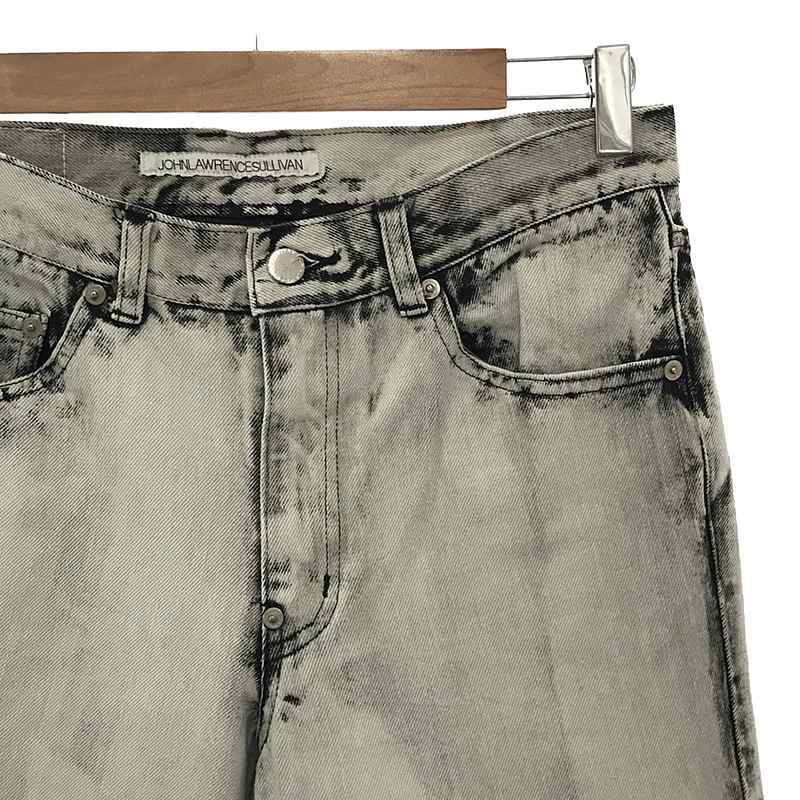 JOHN LAWRENCE SULLIVAN / ジョンローレンスサリバン BLEACHED DENIM 5POCKET PANTS ブリーチ加工 デニムパンツ