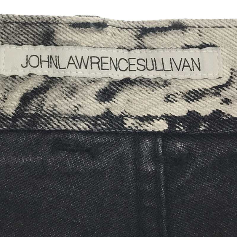 JOHN LAWRENCE SULLIVAN / ジョンローレンスサリバン BLEACHED DENIM 5POCKET PANTS ブリーチ加工 デニムパンツ
