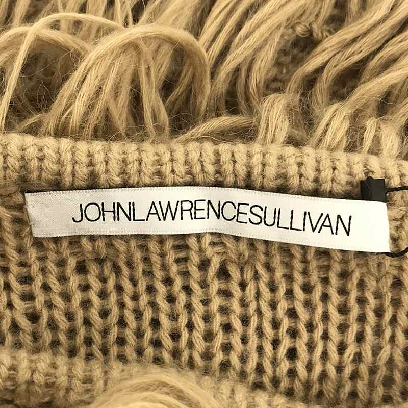 JOHN LAWRENCE SULLIVAN / ジョンローレンスサリバン FUR KNIT SWEATER ショート丈 ファー ニットセーター