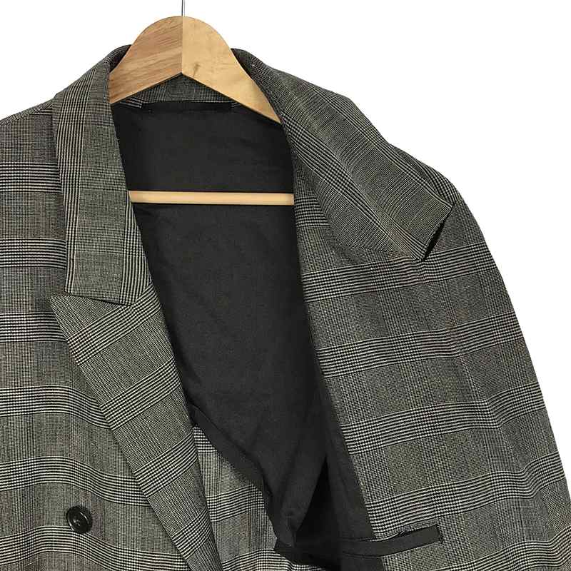 AP STUDIO / エーピーストゥディオ Glen Check Coat リネン グレンチェックコート