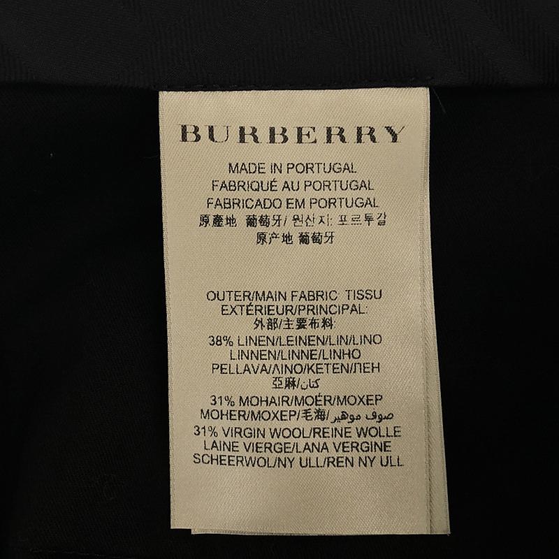 Burberry / バーバリー サイドダブルアジャスター ウール スラックスパンツ