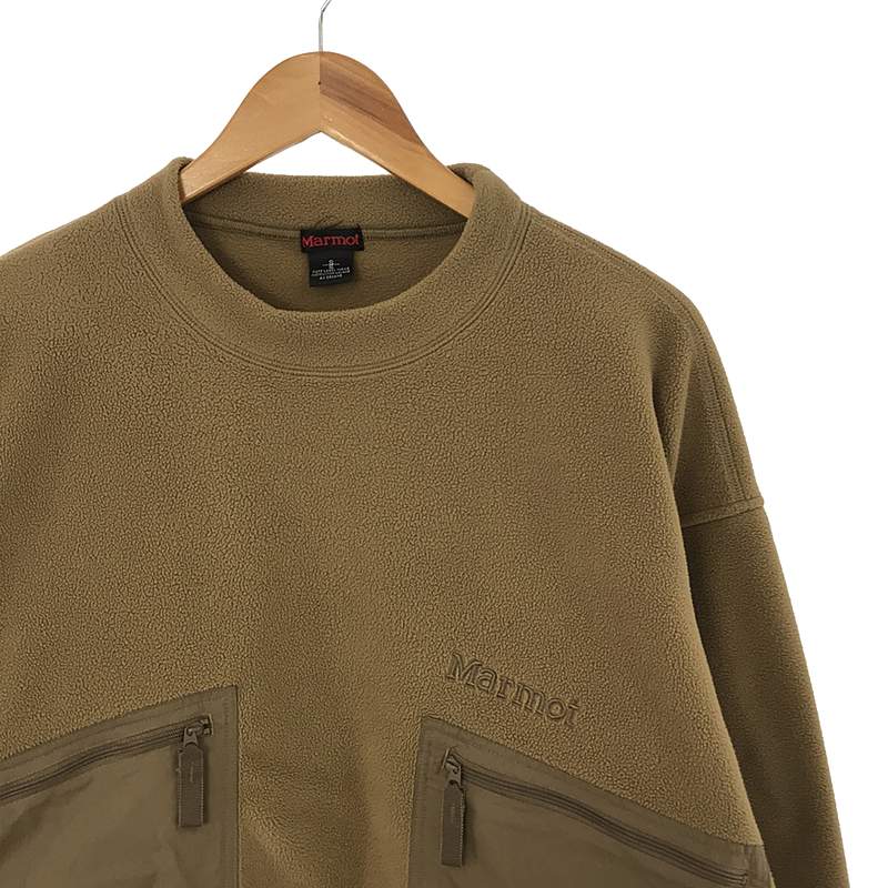MARMOT / マーモット × Silver and Gold シルバーアンドゴールドコラボ ALPINIST TECH CREW POLARTEC ポーラテックフリース プルオーバー
