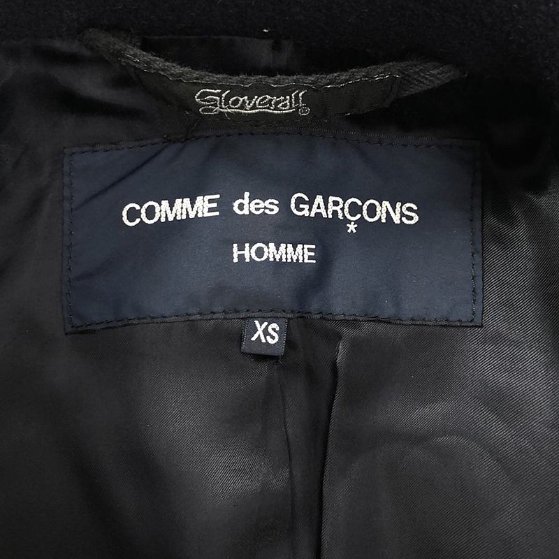 COMME des GARCONS HOMME / コムデギャルソンオム × Gloverall ウール メルトン ピーコート
