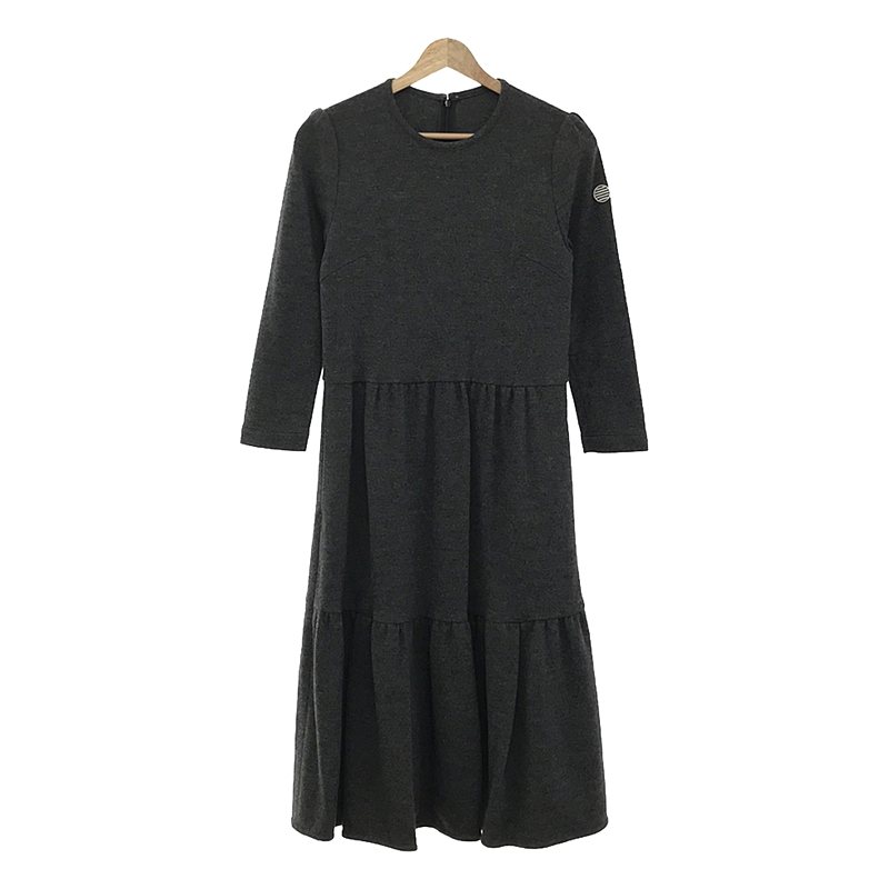 MELTON JERSEY DRESS ワンピース