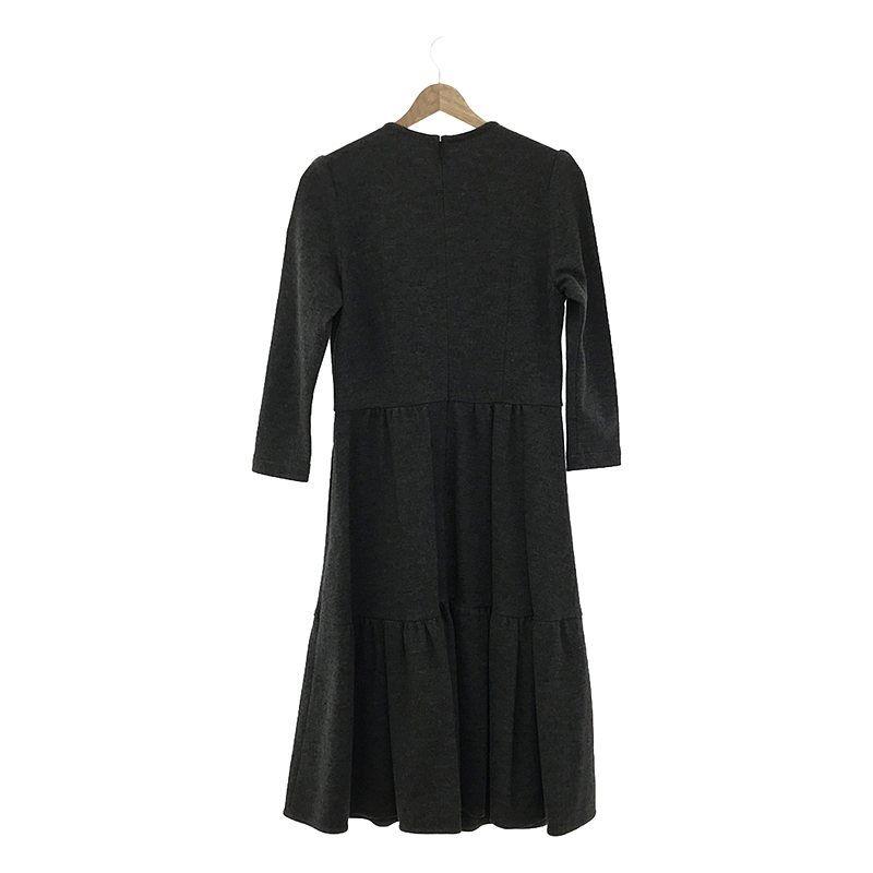 BORDERS at BALCONY / ボーダーズアットバルコニー MELTON JERSEY DRESS ワンピース