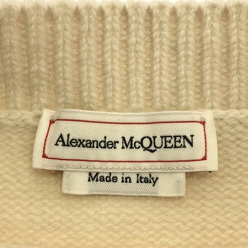 ALEXANDER MCQUEEN / アレキサンダーマックイーン カシミヤブレンド ウールニット プルオーバー