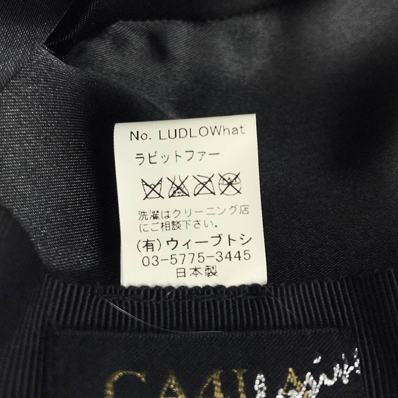 LUDLOW / ラドロー × CA4LA ラビットファー ハット