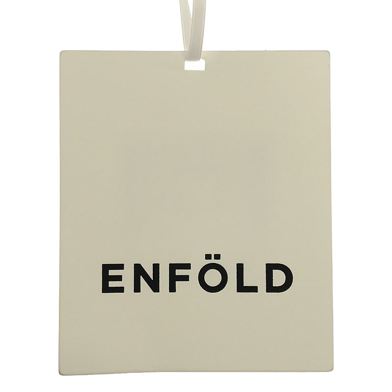 ENFOLD / エンフォルド WOVEN T-SHIRT ウーブン Tシャツ