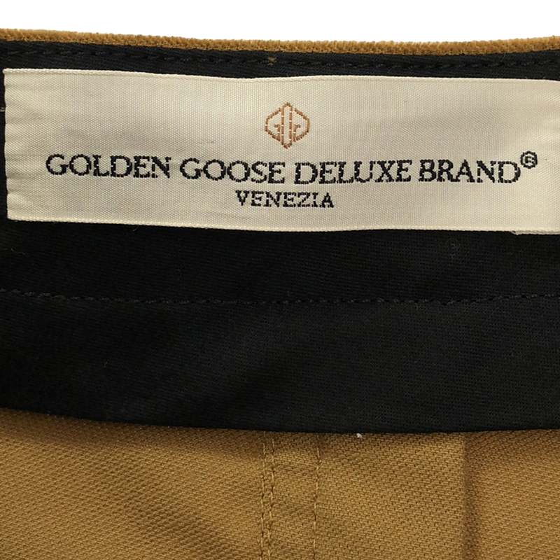 GOLDEN GOOSE / ゴールデングース リブレスコーデュロイ タックワイドパンツ