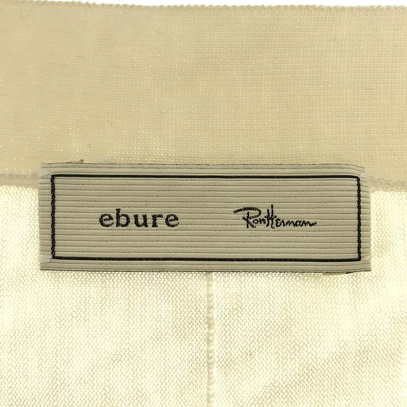 ebure / エブール × Ron Herman ロンハーマン別注 コットンシルク Vネック ニットカーディガン