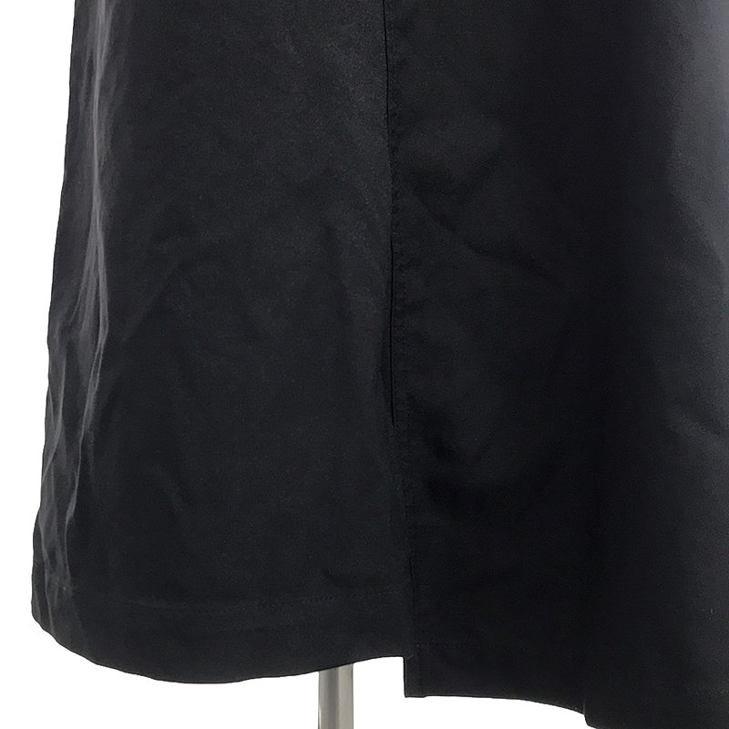 BLACK COMME des GARCONS / ブラックコムデギャルソン ポリ縮絨 ジャンパースカート
