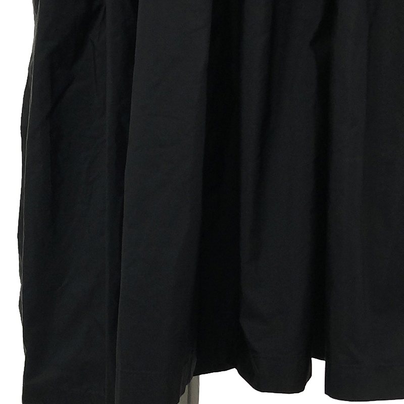 Drawer / ドゥロワー 14G×タフタ ノースリーブ ニット ワンピース