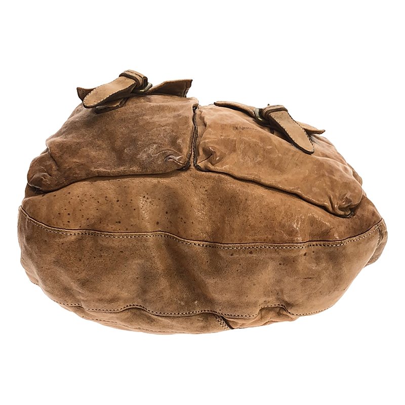 GIORGIO BRATO / ジョルジオブラット ビンテージ加工 レザー 2way ショルダーバッグ