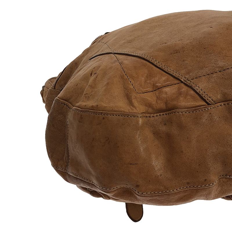 GIORGIO BRATO / ジョルジオブラット ビンテージ加工 レザー 2way ショルダーバッグ