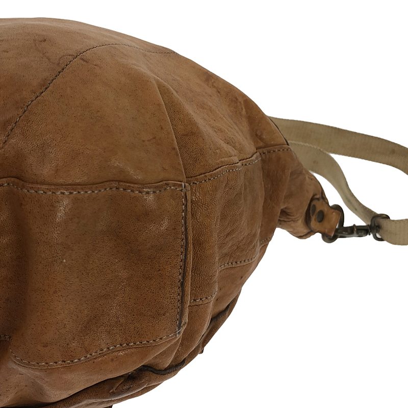 GIORGIO BRATO / ジョルジオブラット ビンテージ加工 レザー 2way ショルダーバッグ