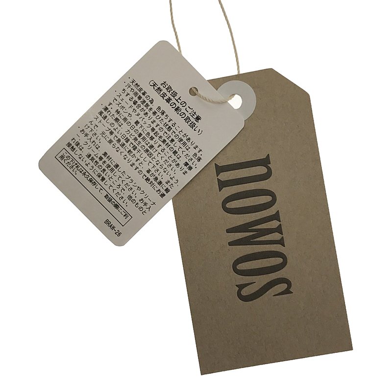 NOWOS / ノーウォス ステッチ フラットサンダル